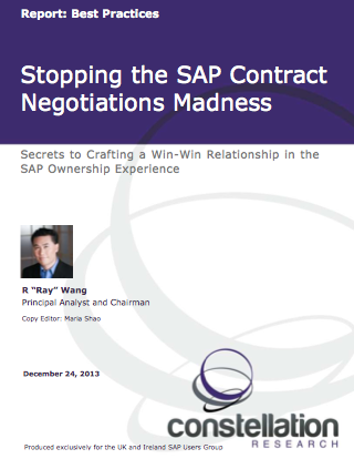 SAP Negotiations Handbook Cover