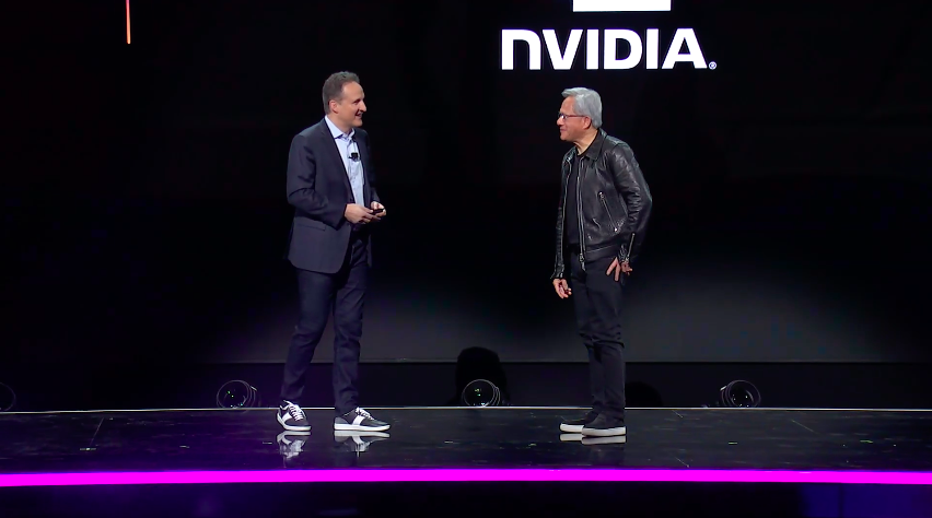 Jensen Huang CEO NVIDIA at re:Invent 2023