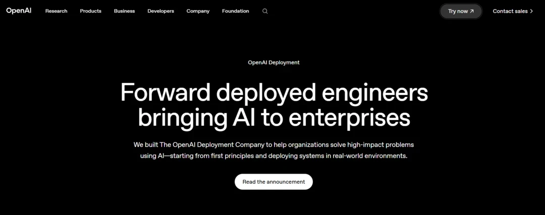 OpenAI launches OpenAI Deployment Company, acquires Tomoro