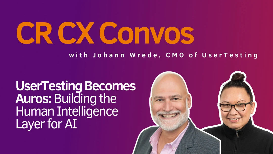 UserTesting Becomes Auros: Building the Human Intelligence Layer for AI