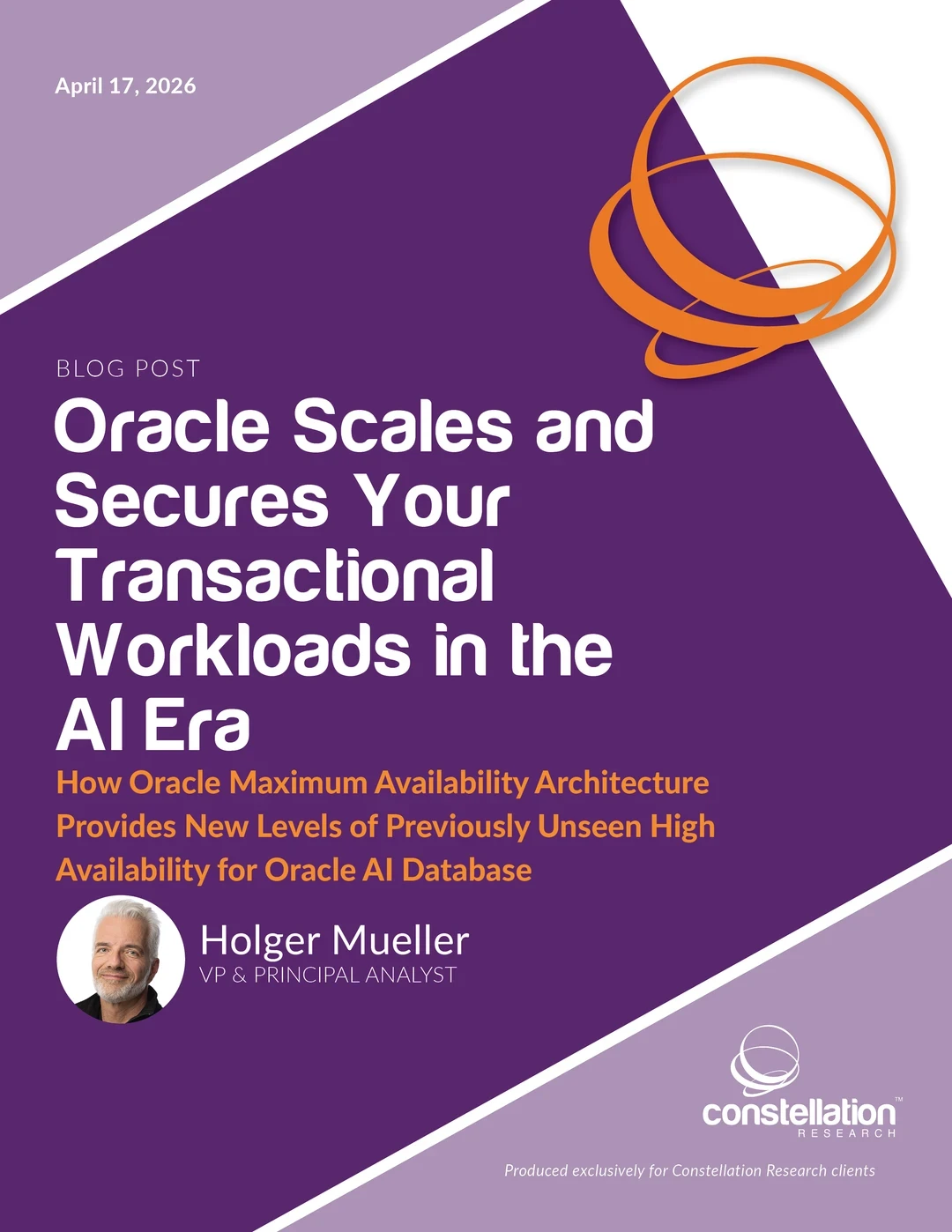 Oracle Scales and Secures Your Transactional Workloads in the AI Era ...