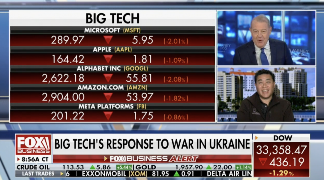 News Analysis Big Tech's Role In Supporting Ukraine Constellation
