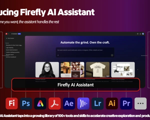 Adobe launches Firefly AI Assistant