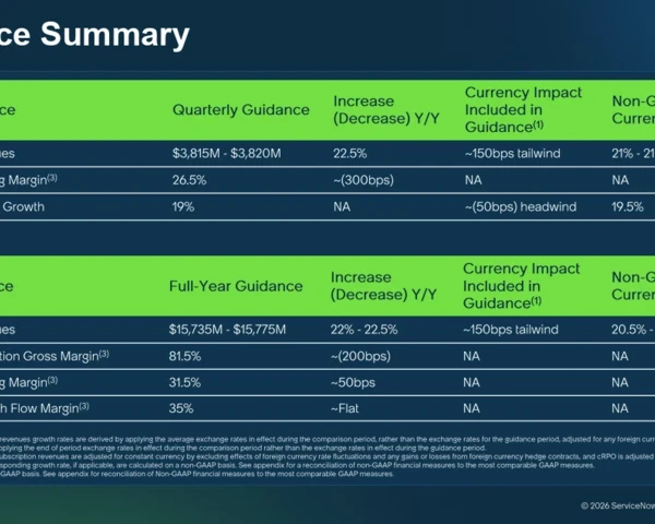 ServiceNow: In line Q1, Armis integration, expanded Google partnership