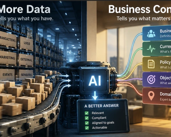 AI Doesn't Just Need More Data. It Needs Business Context. 