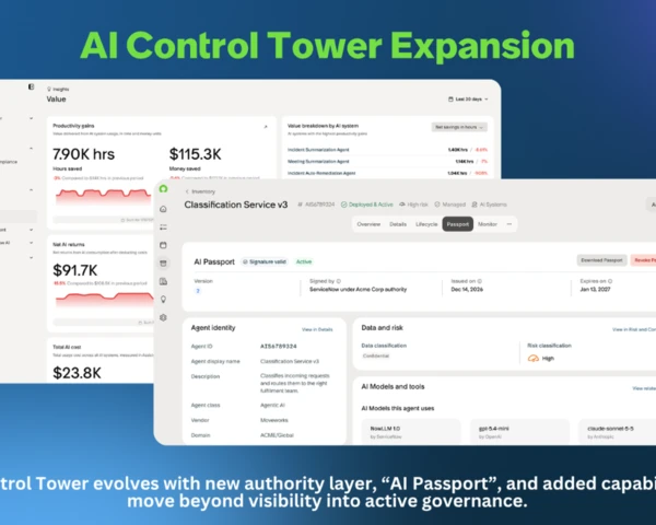 ServiceNow launches AI Passport to ride along with Nvidia's Open Agent Safety Platform