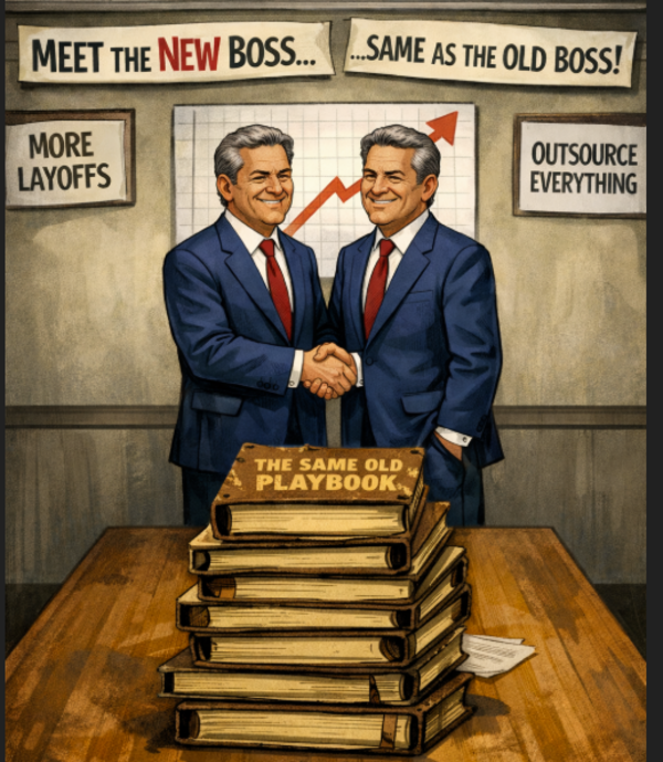 New boss, same as old boss