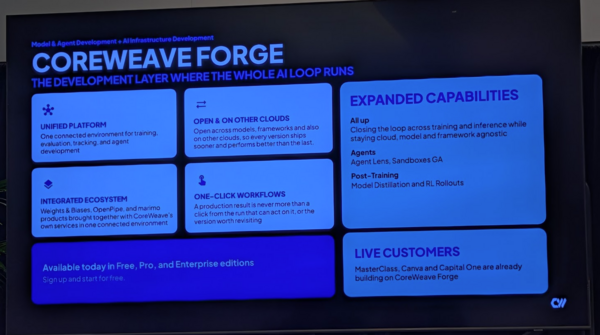CoreWeave Forge
