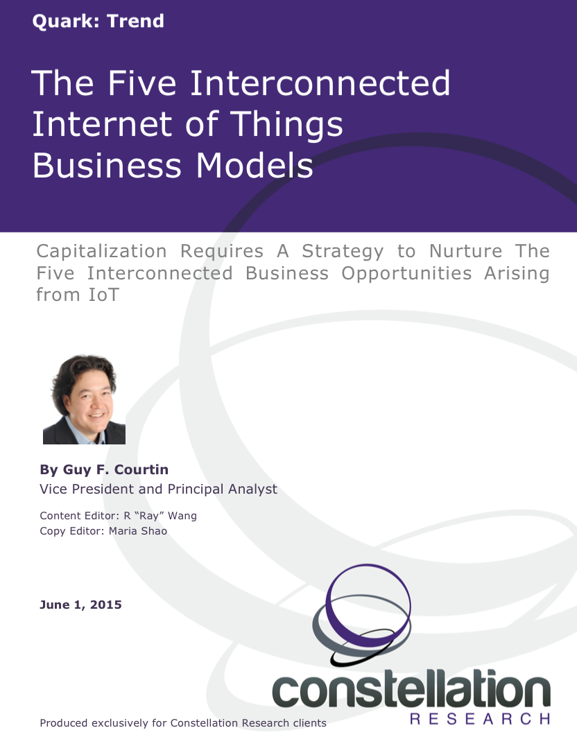 5 Interconnected IoT Business Models