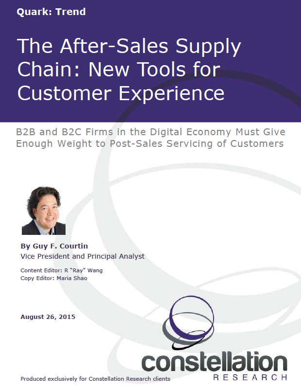 Post-sales supply chain customer experience report