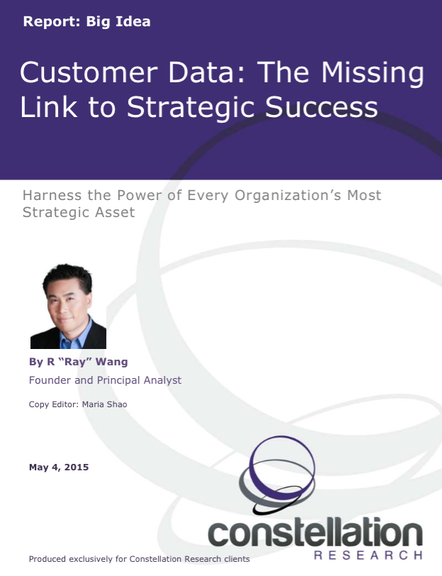 Customer Data the Missing Link to Strategic Success