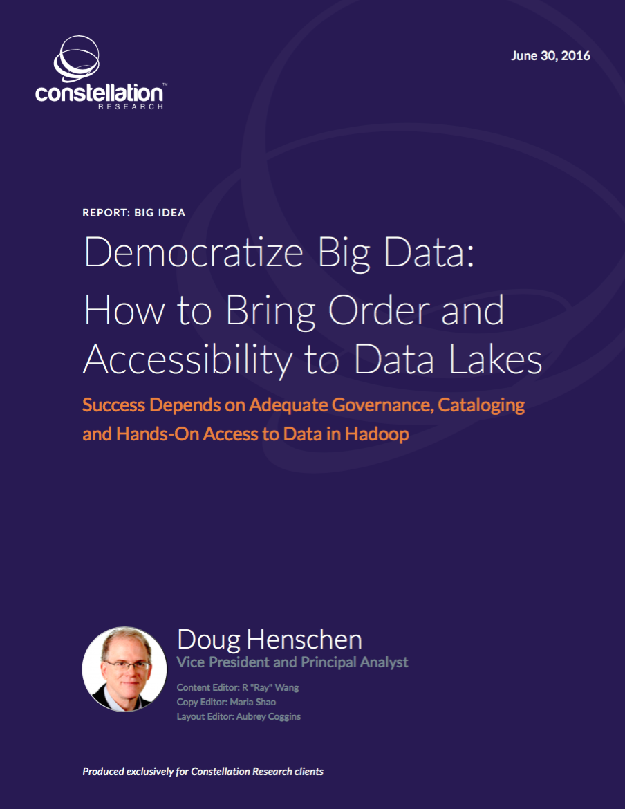 Democratize Big Data: How to Bring Order and Accessibility to Data Lakes