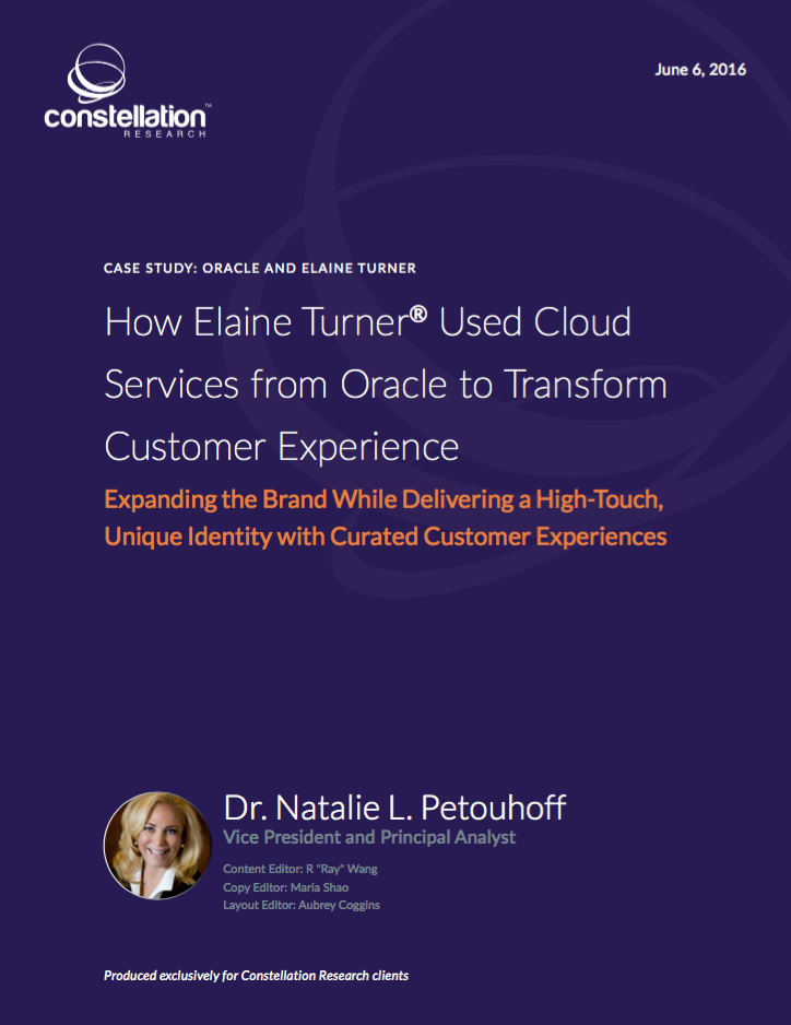 Oracle Elaine Turner Case Study