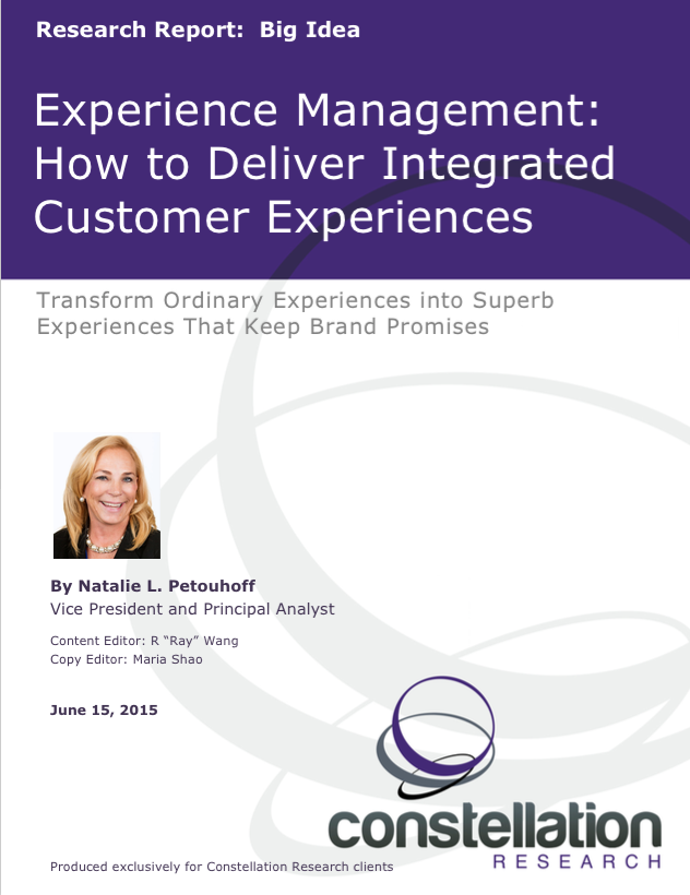 Experience Management How to Deliver Integrated Customer Experiences