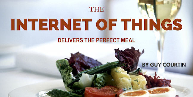 IoT Delivers the Perfect Meal