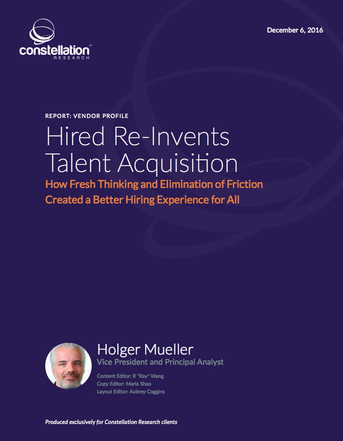 Hired Reinvents Talent Acquisition
