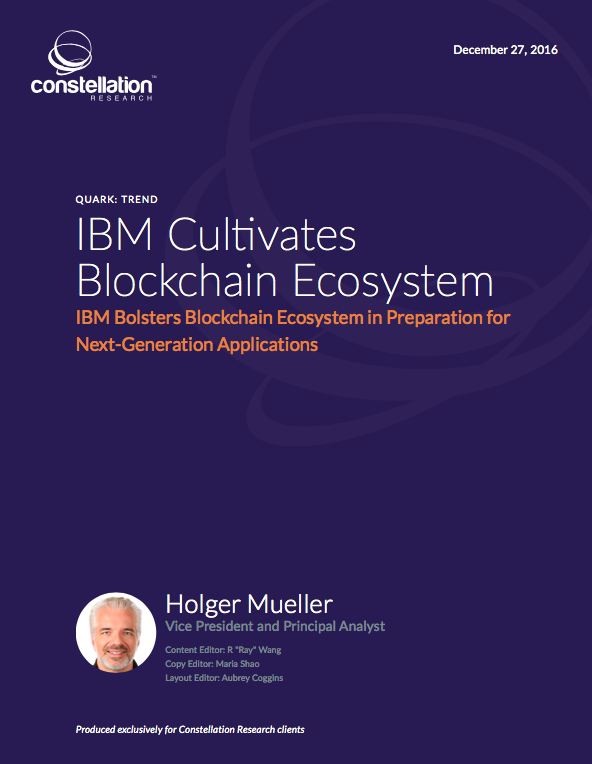 IBM Cultivates Blockchain Ecosystem