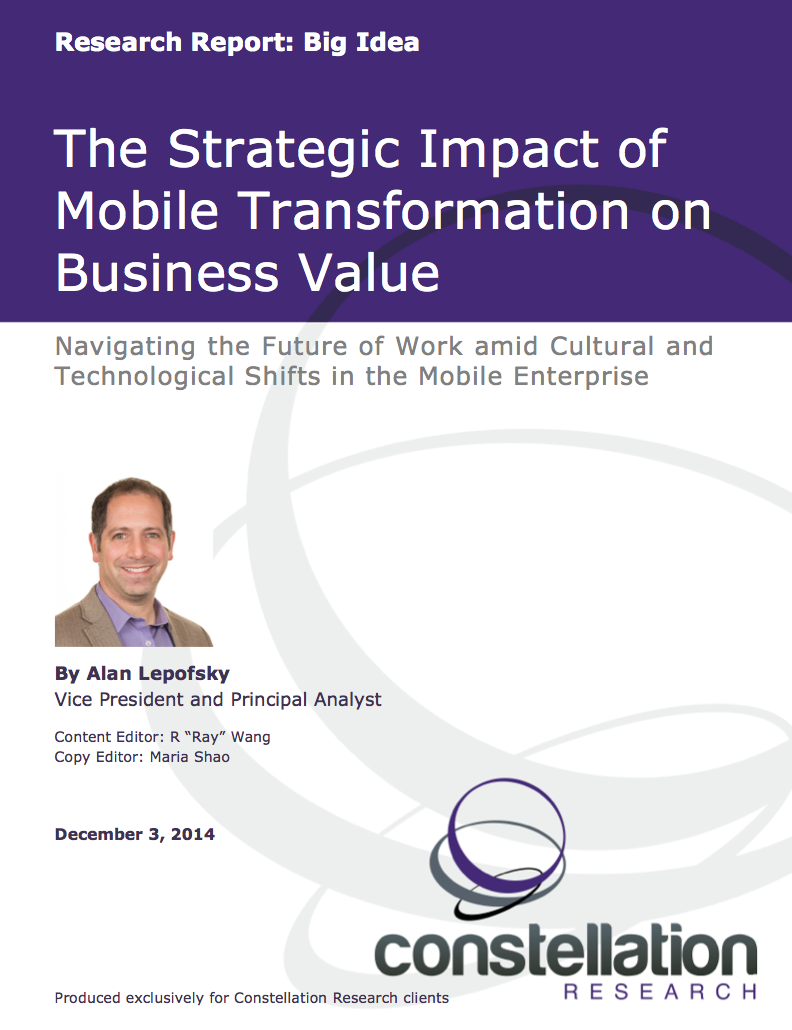 Strategic Impact of Mobile report 