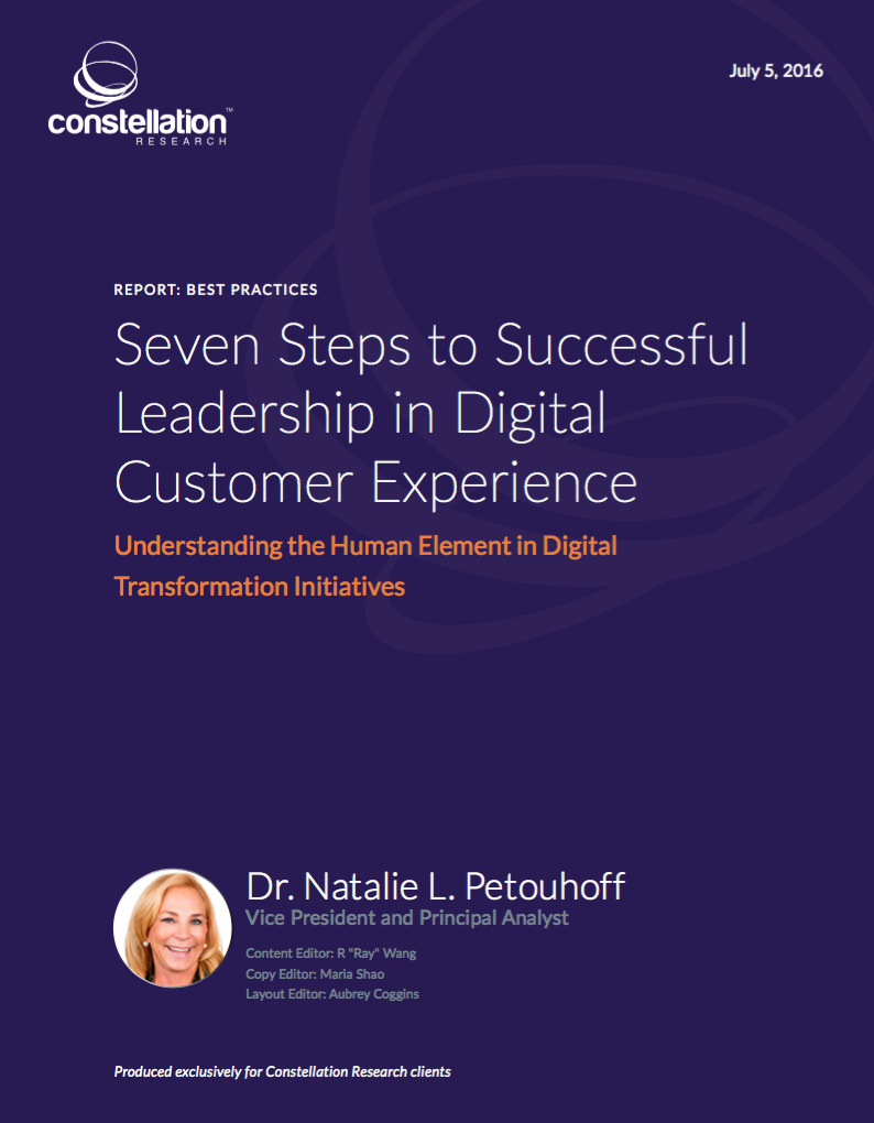 7 Steps to Successful Leadership in Digital Customer Experience