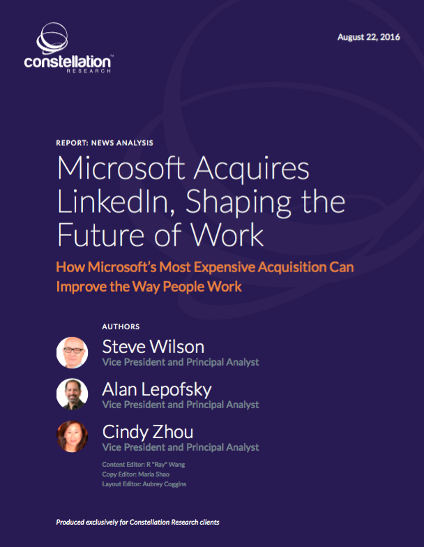 Microsoft Acquires LinkedIn, Shaping the Future of Work