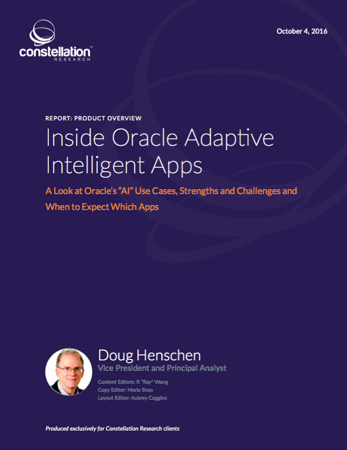 Oracle Adaptive Intelligent Apps Product Review