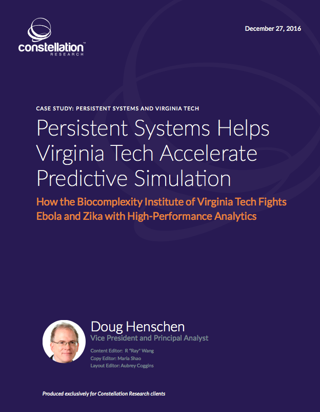 Persistent Systems Helps Virginia Tech Accelerate Predictive Simulation