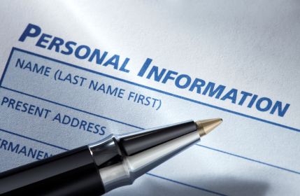 Personal information and privacy