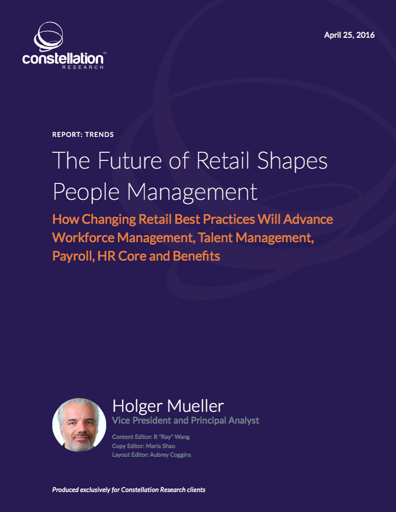 The Future of Retail Shapes People Management