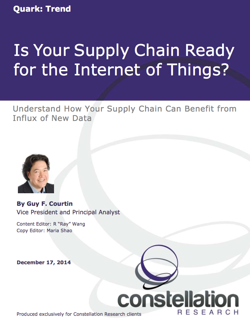 Supply Chain Ready for Internet of Things