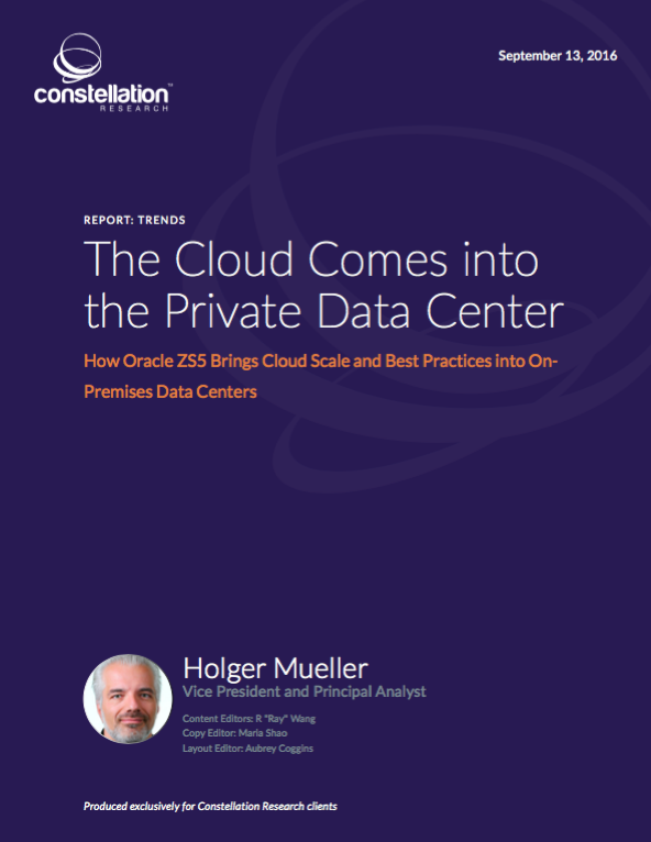 The Cloud Comes into the Private Data Center