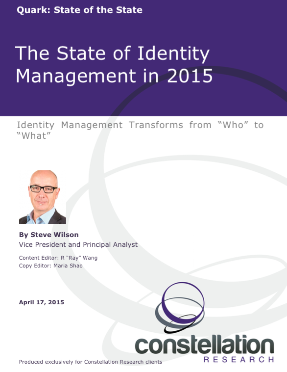 State of Identity Management