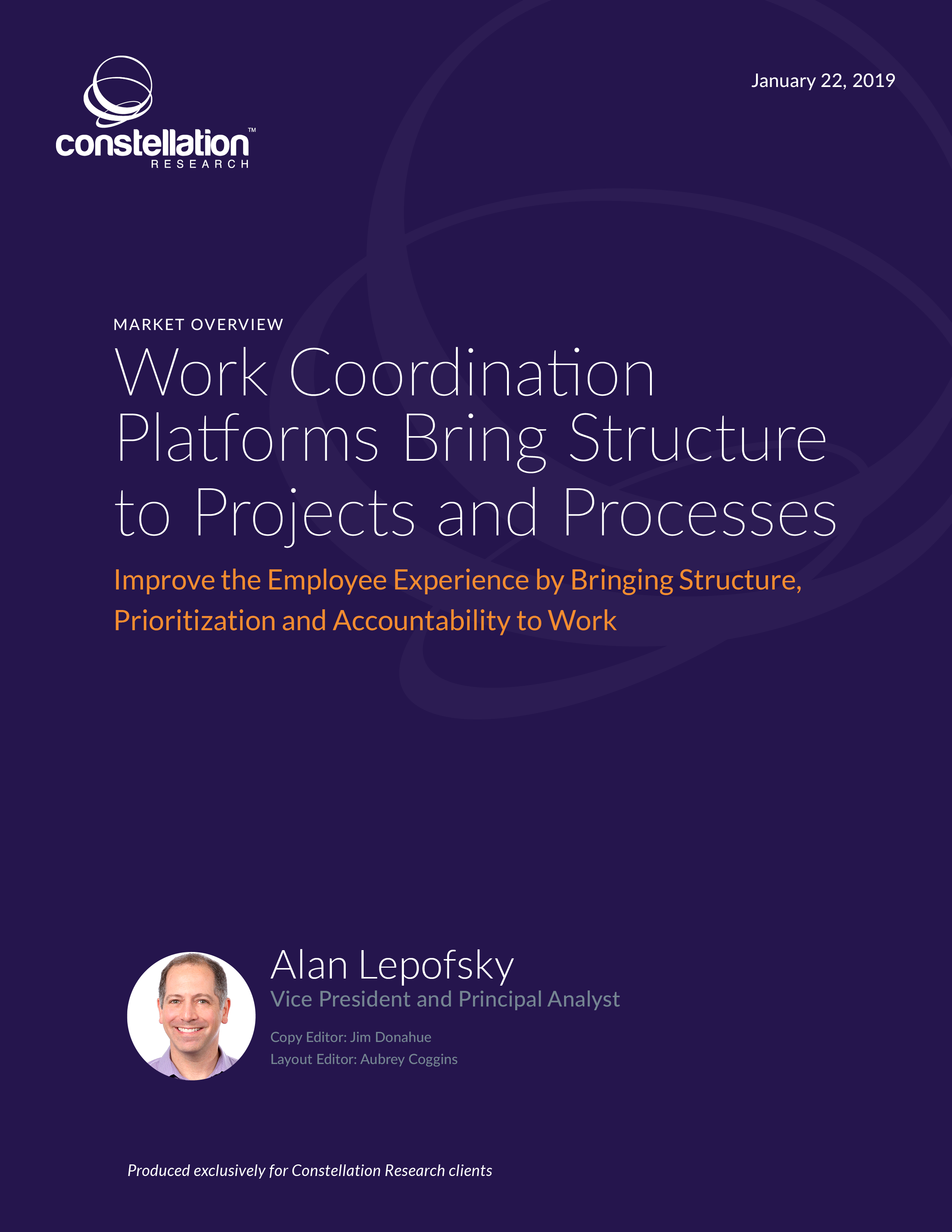 Work Coordination Platforms Bring Structure to Projects and Processes