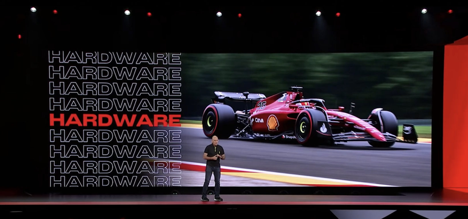 Ferrari Fomrula 1 AWS reInvent