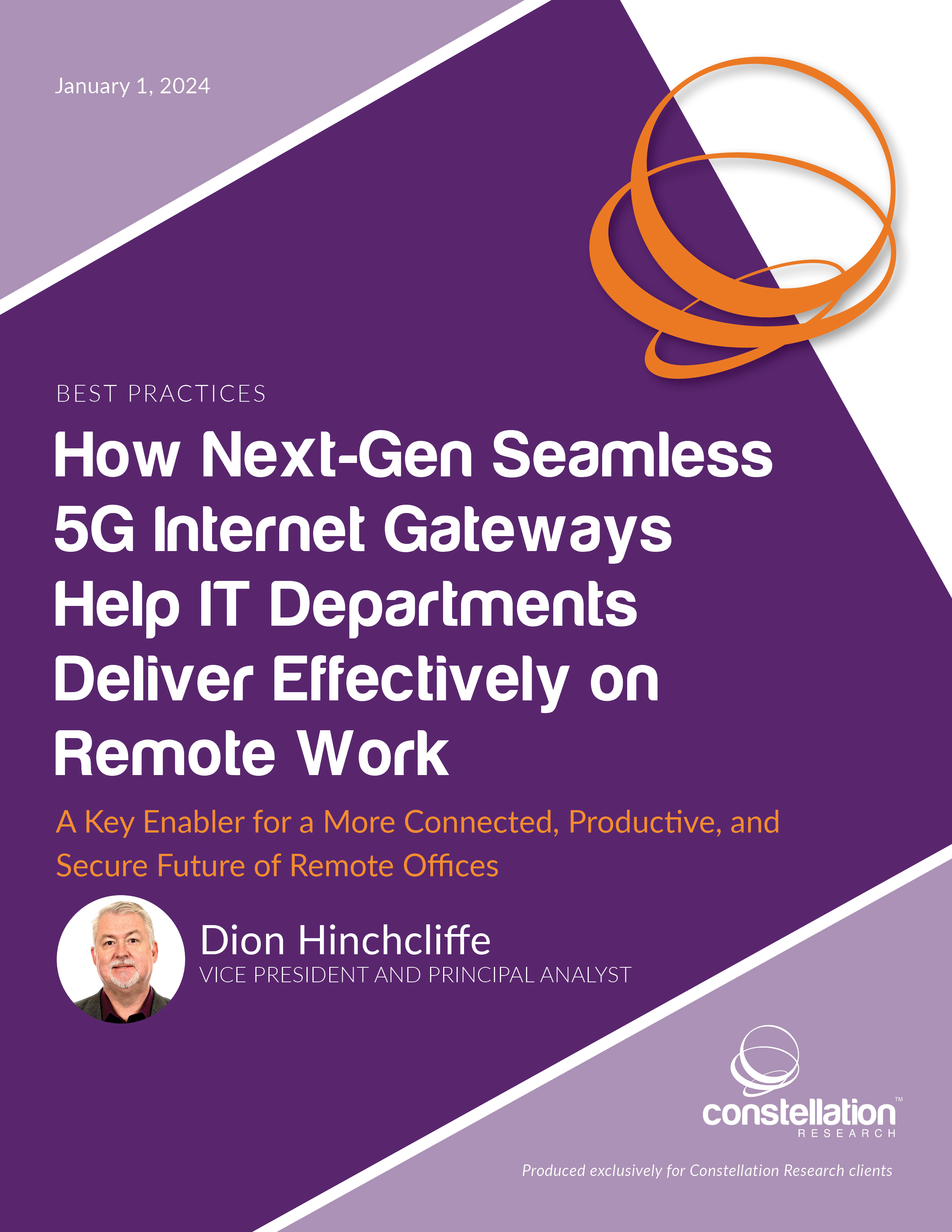 How Next-Gen Seamless 5G Internet Gateways Help IT Departments Deliver Effectively on Remote Work by Dion Hinchcliffe