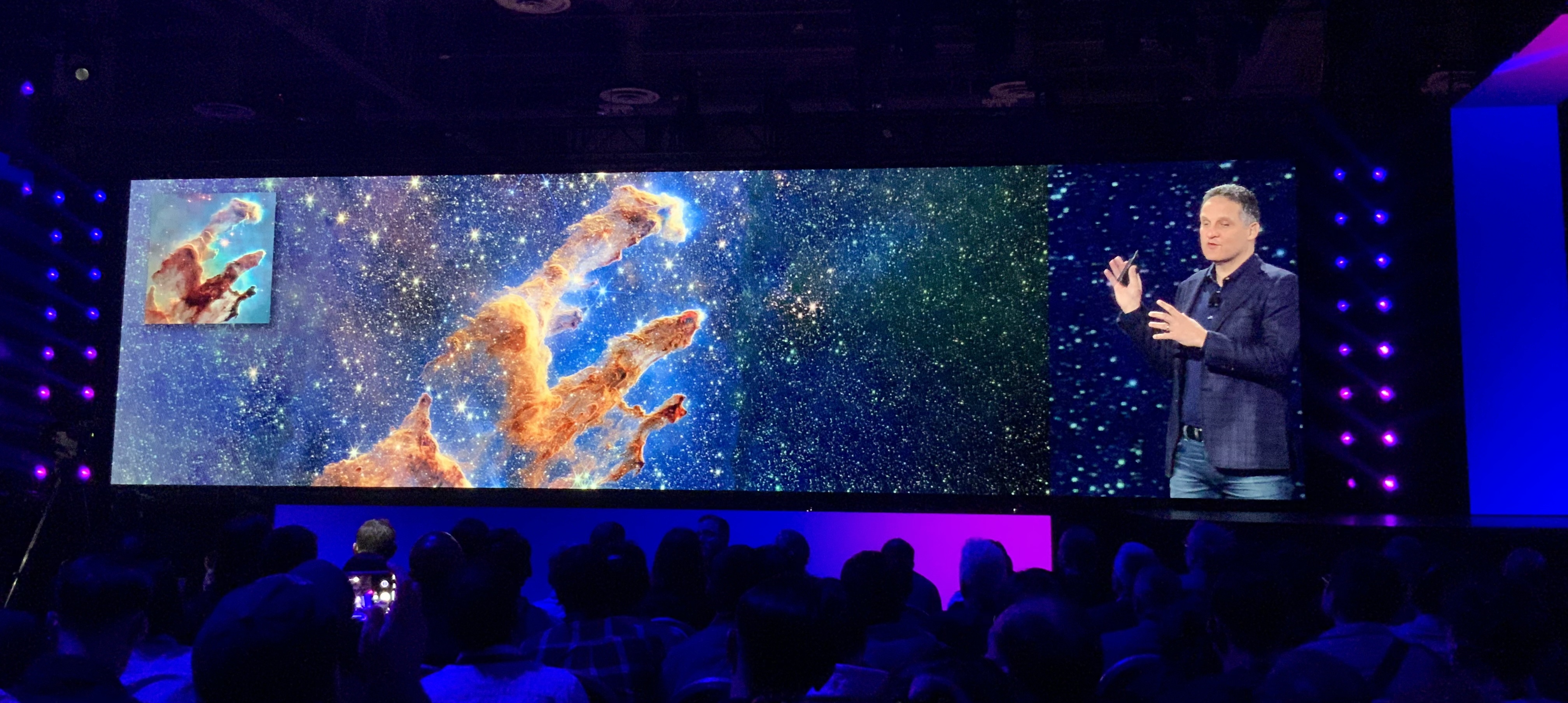 AWS re:Invent DeSantis Drawing Cloud Analogy with Space Exploration