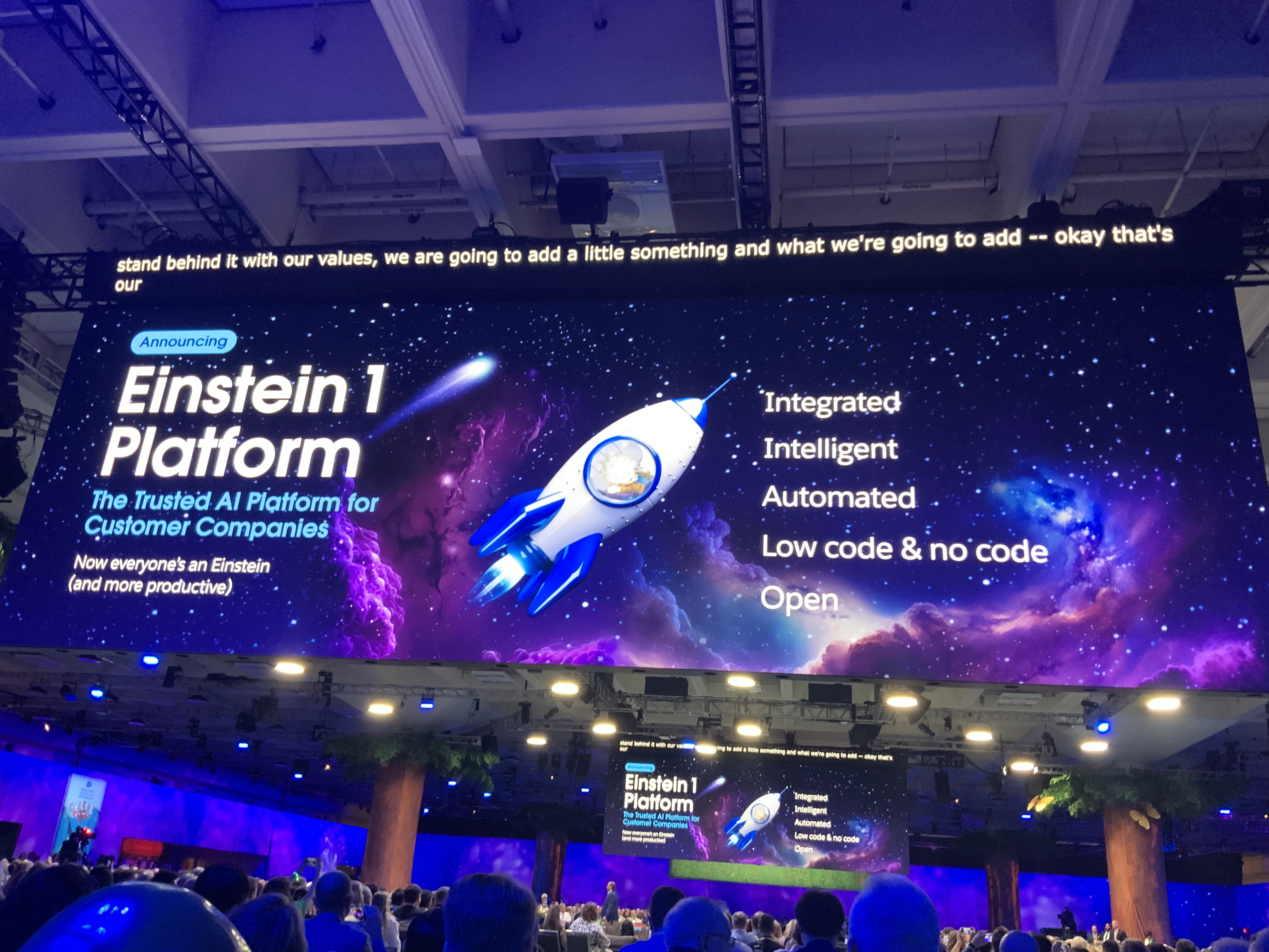 The new Salesforce Einstein 1 Platform