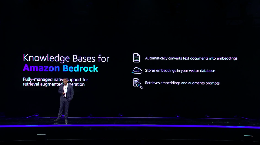 Knowledge Bases for Amazon Bedrock at AWS reInvent