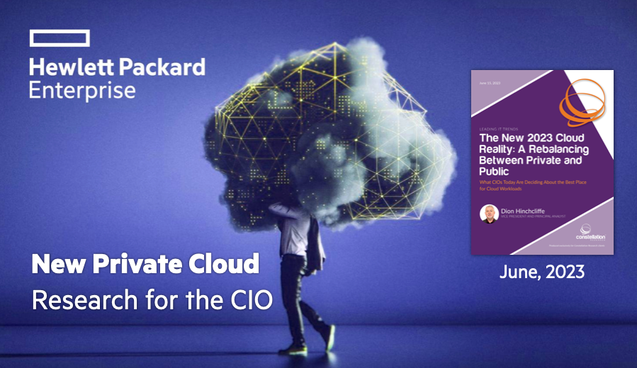 New Private Cloud Research for the CIO from HPE