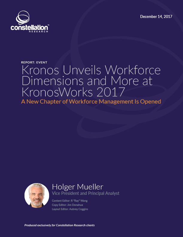 KronosWorks 2017 Event Report