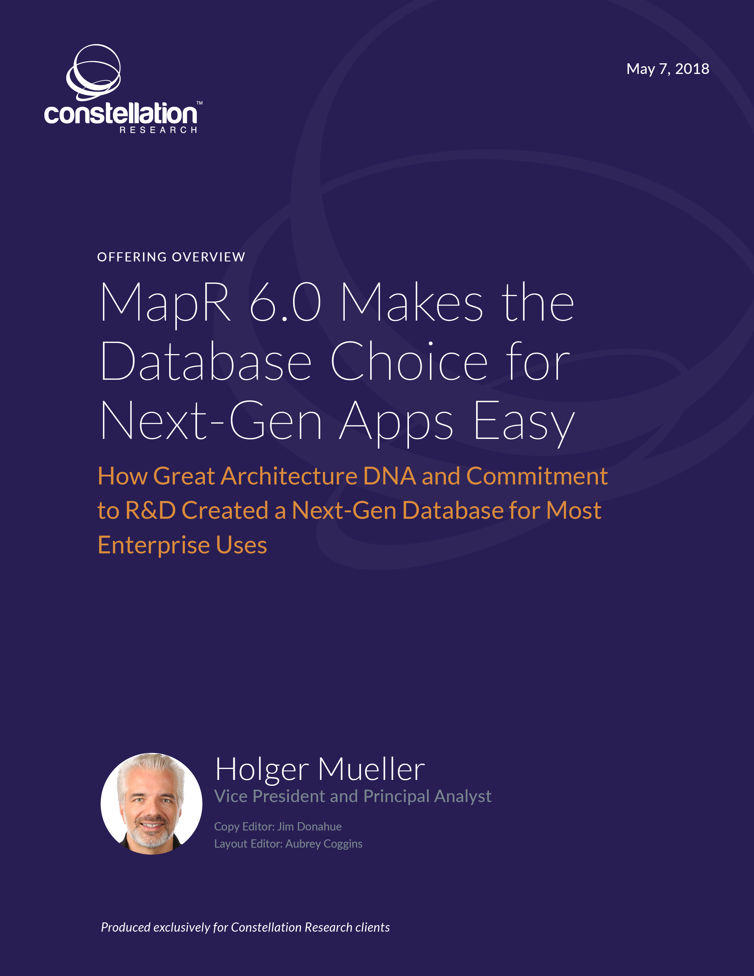 MapR 6.0 Makes the Database Choice for Next-Gen Apps Easy 