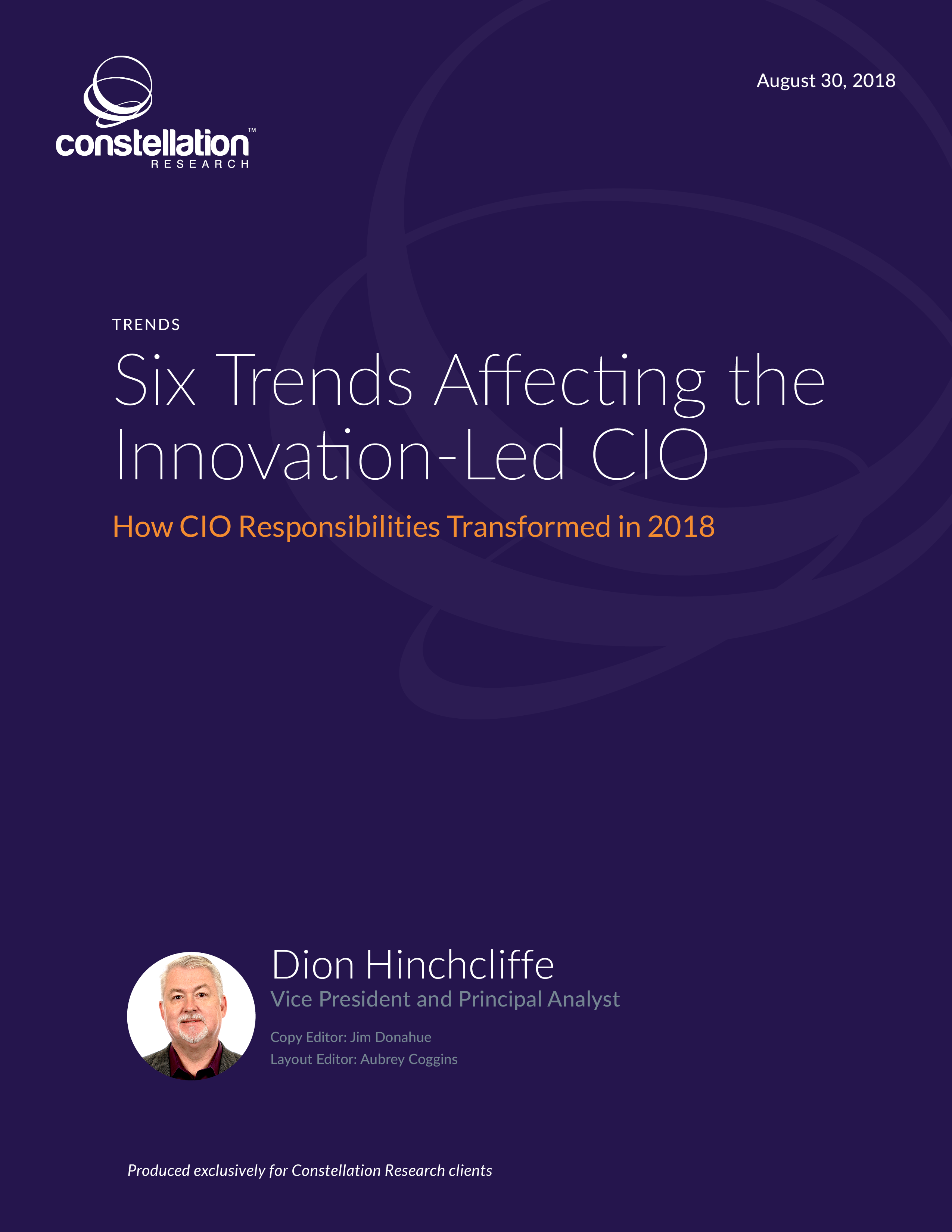 Six Trends Affecting the Innovation-Led CIO