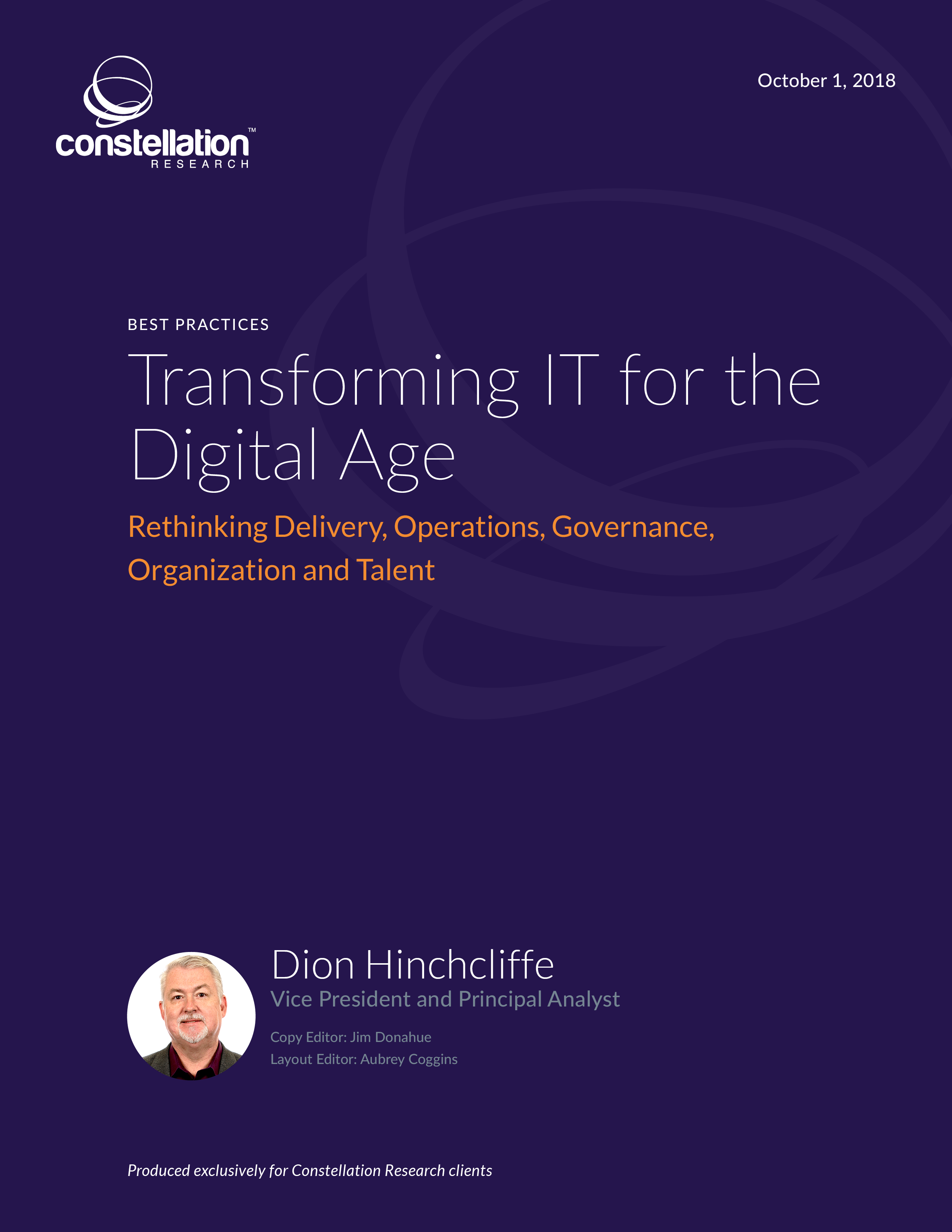 Transforming IT for the Digital Age