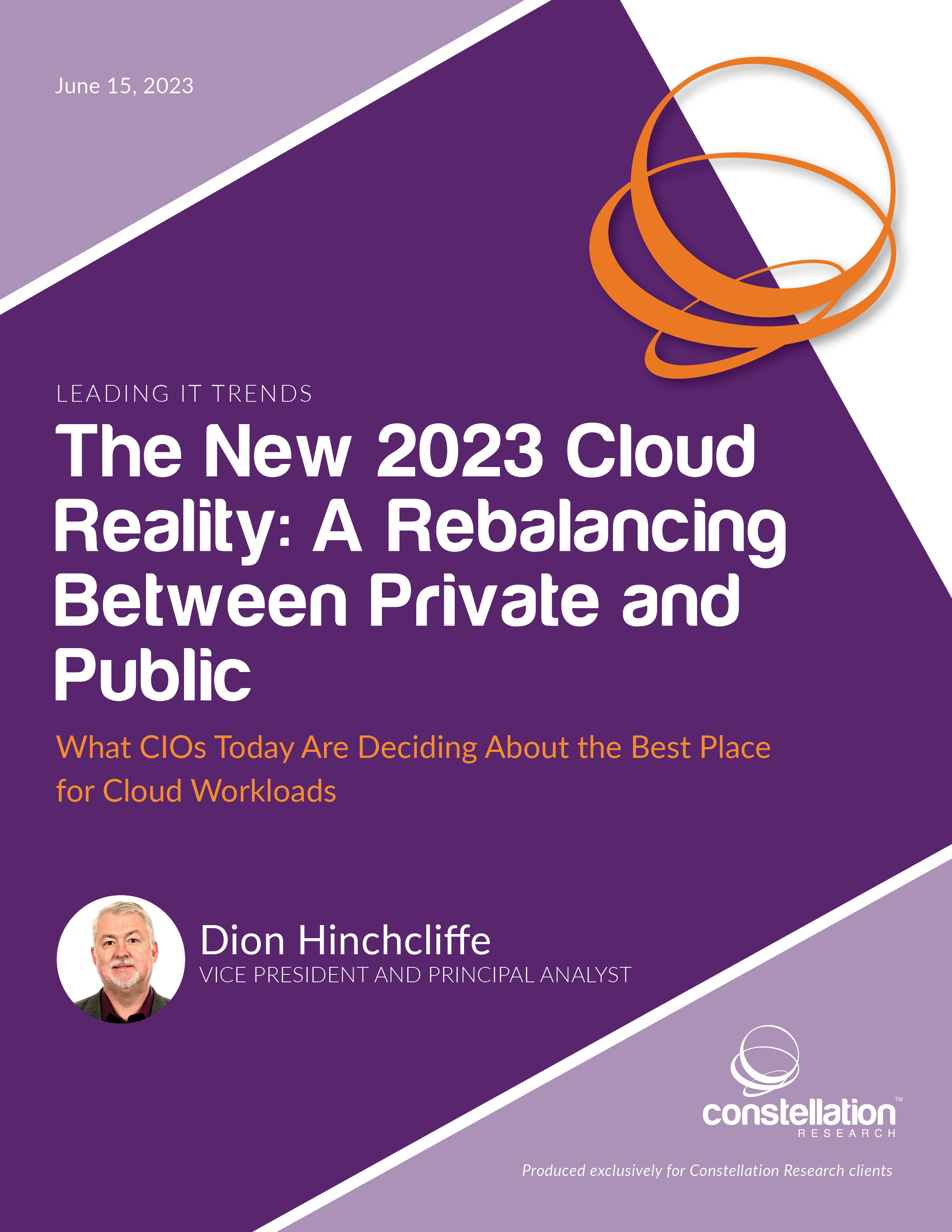 The New 2023 Cloud Reality: A Rebalancing Between Private and Public by Dion Hinchcliffe