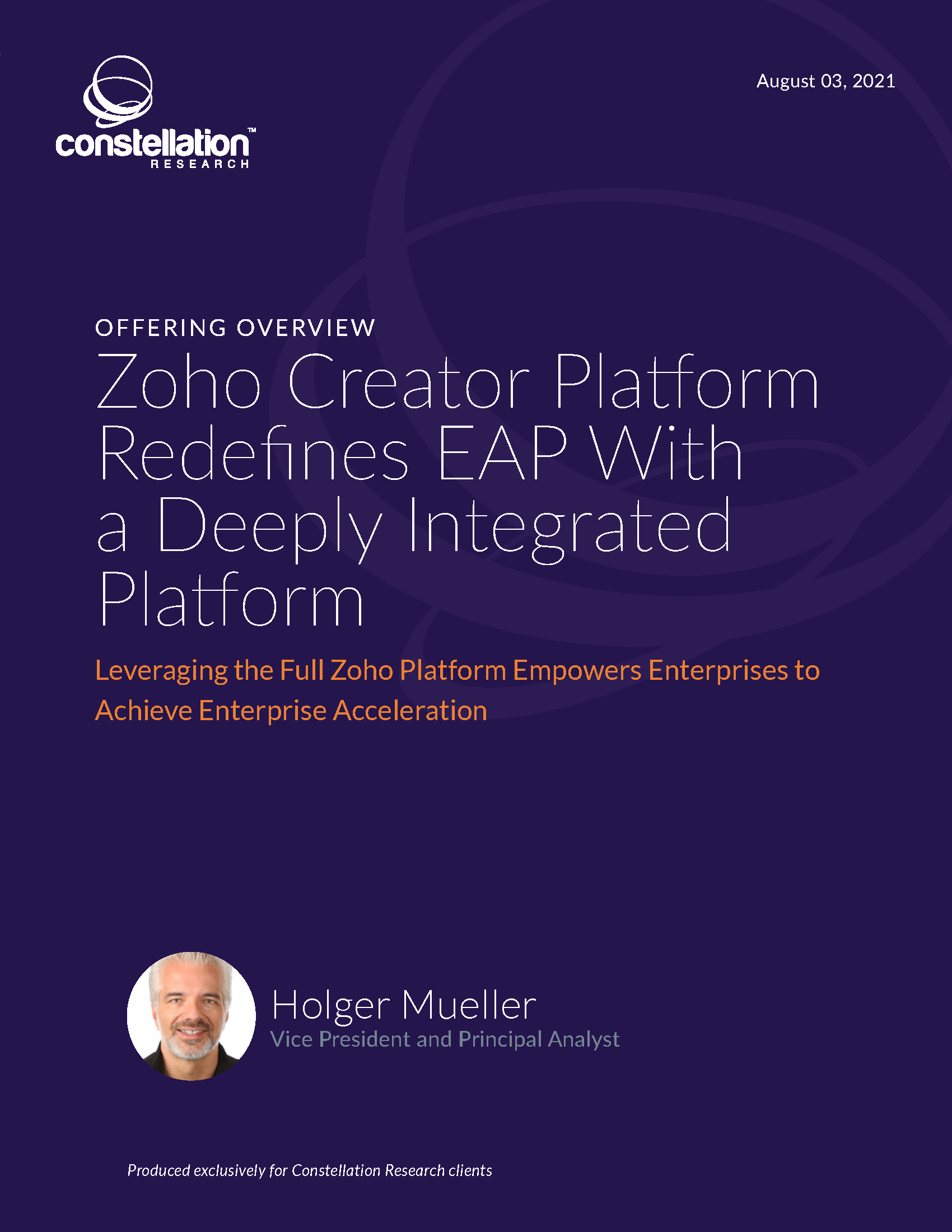 Zoho Creator Platform Redefines EAP With a Deeply Integrated Platform